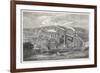The Royal Albert Railway Bridge at Saltash Cornwall-R.p. Leitch-Framed Premium Giclee Print