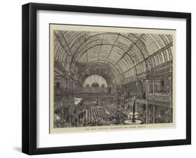 The Royal Aquarium, Westminster, the Opening Concert-null-Framed Giclee Print