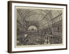 The Royal Aquarium, Westminster, the Opening Concert-null-Framed Giclee Print