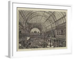 The Royal Aquarium, Westminster, the Opening Concert-null-Framed Giclee Print