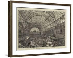 The Royal Aquarium, Westminster, the Opening Concert-null-Framed Giclee Print