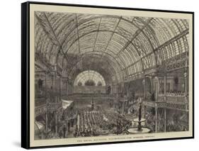 The Royal Aquarium, Westminster, the Opening Concert-null-Framed Stretched Canvas