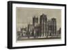 The Royal Archaeological Institute at Wells, Wells Cathedral-Samuel Read-Framed Giclee Print