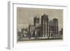 The Royal Archaeological Institute at Wells, Wells Cathedral-Samuel Read-Framed Giclee Print