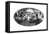 The Royal Arrival at Ascot, C1930S-null-Framed Stretched Canvas