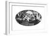 The Royal Arrival at Ascot, C1930S-null-Framed Giclee Print