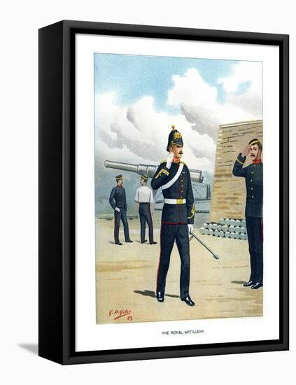 The Royal Artillery, C1890-Geoffrey Douglas Giles-Framed Stretched Canvas
