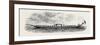 The Royal Barge of the Second King of Siam (Length 87 Feet)-null-Framed Giclee Print