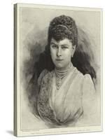 The Royal Betrothal, H S H Princess Victoria Mary of Teck-null-Stretched Canvas