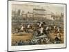 The Royal Birthday Stakes, Worcester, March 14th 1856: Grand Stand-Charles Hunt-Mounted Giclee Print