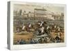The Royal Birthday Stakes, Worcester, March 14th 1856: Grand Stand-Charles Hunt-Stretched Canvas