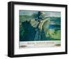 The Royal Border Bridge, BR, c.1948-1965-null-Framed Art Print