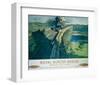 The Royal Border Bridge, BR, c.1948-1965-null-Framed Art Print