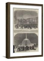 The Royal Bridal Tour, the Illuminations at Berlin-null-Framed Giclee Print