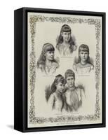 The Royal Bridesmaids-null-Framed Stretched Canvas