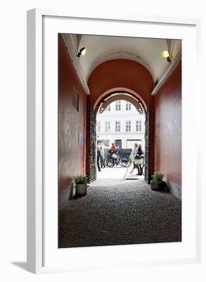 The Royal Cafe, City, Copenhagen, Denmark, Scandinavia-Axel Schmies-Framed Photographic Print