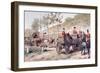 The Royal Carriage of Leopold I of Belgium Circa 1830, 1886-Armand Jean Heins-Framed Giclee Print