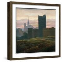 The Royal Castle of Cheb-Carl Gustav Carus-Framed Giclee Print