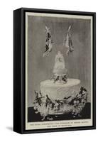 The Royal Christening Cake, Furnished by Messers Mcvitie and Price, of Edinburgh-null-Framed Stretched Canvas