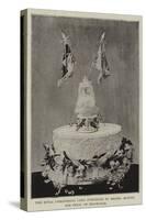 The Royal Christening Cake, Furnished by Messers Mcvitie and Price, of Edinburgh-null-Stretched Canvas