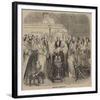 The Royal Christening-null-Framed Giclee Print