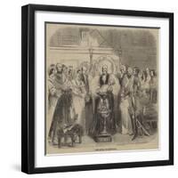 The Royal Christening-null-Framed Giclee Print