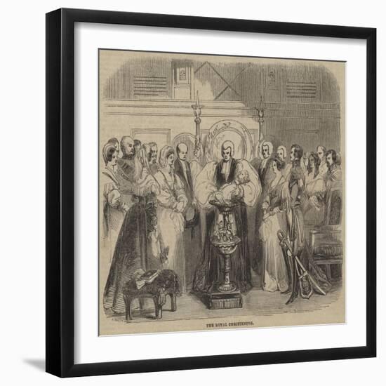 The Royal Christening-null-Framed Giclee Print