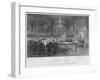 The Royal Closet - St. James's. The Archbishops and Bishops congratulating her Majesty-Henry Melville-Framed Giclee Print