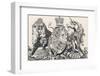 The Royal Coat of Arms of Britain During Victoria's Reign-null-Framed Photographic Print