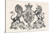 The Royal Coat of Arms of Queen Victoria-null-Stretched Canvas