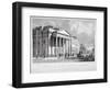 The Royal College of Physicians, Pall Mall East, Westminster, London, 1828-Thomas Barber-Framed Giclee Print