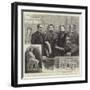 The Royal College of Surgeons, Dublin, Unveiling of a Statue of William Dease, the First President-null-Framed Giclee Print