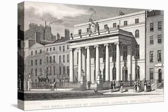 The Royal College of Surgeons-Thomas Hosmer Shepherd-Stretched Canvas