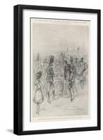 The Royal Colonial Tour, the Duke and Duchess of Cornwall at Calgary-Melton Prior-Framed Giclee Print