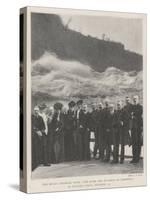 The Royal Colonial Tour, the Duke and Duchess of Cornwall at Niagara Falls, 13 October-null-Stretched Canvas