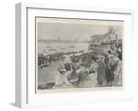 The Royal Colonial Tour, the Duke and Duchess of Cornwall at Ottawa-Henry Charles Seppings Wright-Framed Giclee Print