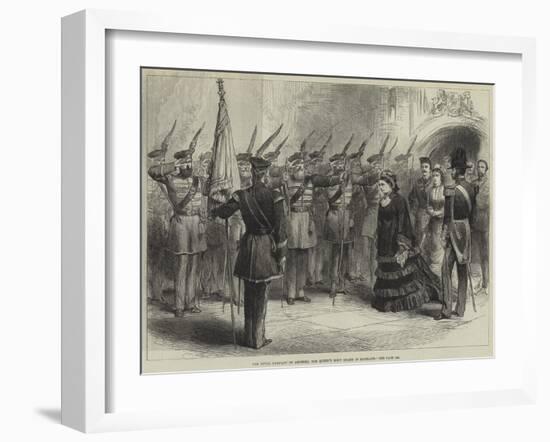 The Royal Company of Archers, the Queen's Body Guard in Scotland-null-Framed Giclee Print