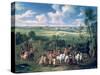 The Royal Cortege-Adam Frans van der Meulen-Stretched Canvas