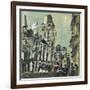 The Royal Courts of Justice, London-Susan Brown-Framed Giclee Print