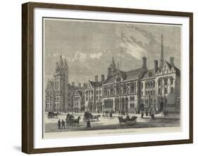 The Royal Courts of Justice, the Carey-Street Front-Frank Watkins-Framed Giclee Print