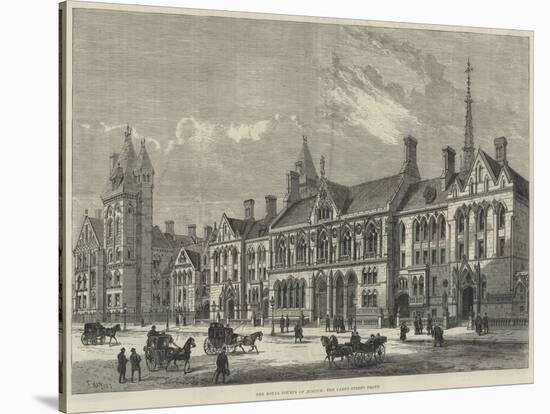 The Royal Courts of Justice, the Carey-Street Front-Frank Watkins-Stretched Canvas