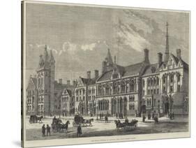 The Royal Courts of Justice, the Carey-Street Front-Frank Watkins-Stretched Canvas