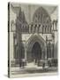 The Royal Courts of Justice, the Principal Entrance from the Strand-Frank Watkins-Stretched Canvas