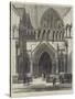 The Royal Courts of Justice, the Principal Entrance from the Strand-Frank Watkins-Stretched Canvas