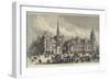 The Royal Courts of Justice, the Strand Front-Frank Watkins-Framed Giclee Print