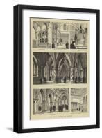 The Royal Courts of Justice-null-Framed Giclee Print