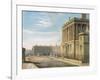 The Royal Crescent, Bath 1820-David Cox-Framed Giclee Print