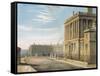 The Royal Crescent, Bath 1820-David Cox-Framed Stretched Canvas