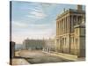 The Royal Crescent, Bath 1820-David Cox-Stretched Canvas