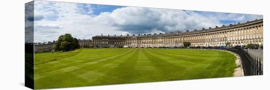 The Royal Crescent, Bath, Avon and Somerset, England, United Kingdom, Europe-Matthew Williams-Ellis-Stretched Canvas